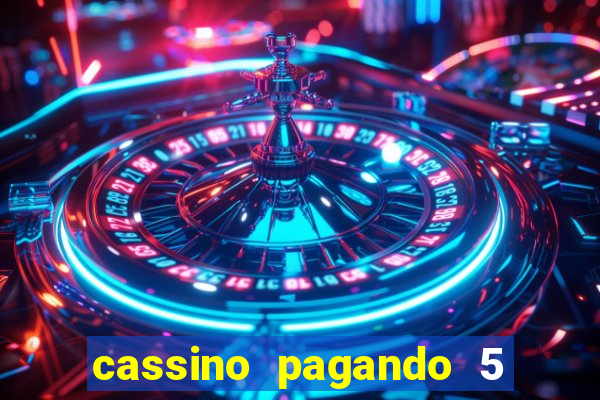 cassino pagando 5 reais no cadastro